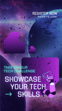 Tech Skill Showdown TikTok Video Image Preview