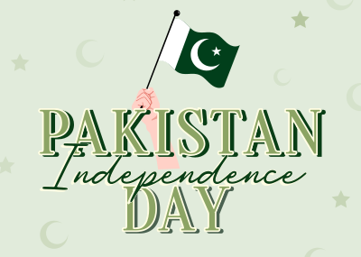 Pakistan's Day Postcard Image Preview