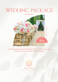 Wedding Flower Bouquet Flyer Image Preview