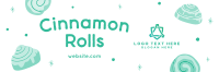 Quirky Cinnamon Rolls Twitter Header Image Preview