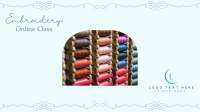 Embroidery Materials Zoom background Image Preview