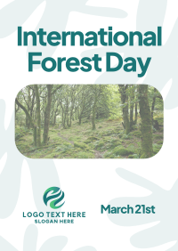 Forest Day Greeting Flyer Image Preview