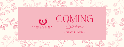Floral Stationery Facebook cover Image Preview