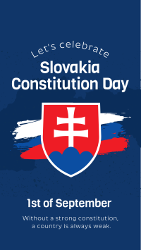 Slovakia Constitution Day YouTube Short Design