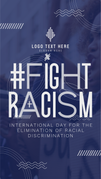 Fight Racism Now TikTok video Image Preview