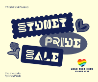 World Pride Sydney Facebook Post Design