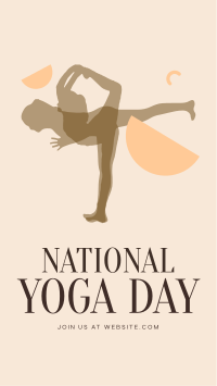 National Yoga Day Video Image Preview