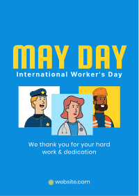 Hey! May Day! Flyer Design