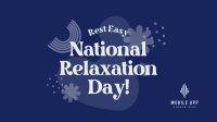 National Relaxation Day Greeting Facebook event cover Image Preview