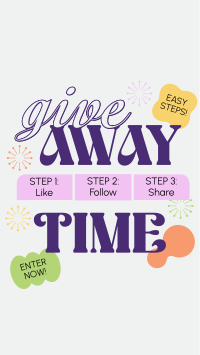 Simple Giveaway Steps YouTube short Image Preview