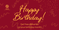 Doodly Birthday Promo Facebook ad Image Preview