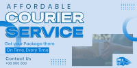 Affordable Courier Service Twitter post Image Preview