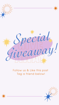 Generic Give Away Instagram reel Image Preview