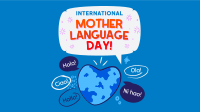 World Mother Language Animation Image Preview