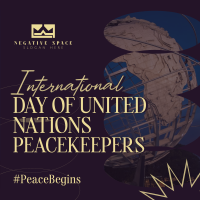 UN Peacekeepers Day Linkedin Post Image Preview