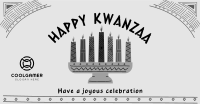 Kwanzaa Candles Facebook ad Image Preview