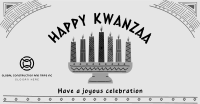 Kwanzaa Candles Facebook ad Image Preview