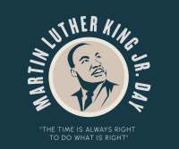 Martin Luther King Jr Day Facebook Post Design