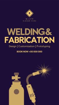 Welding & Fabrication Facebook story Image Preview