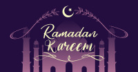 Ramadan Mosque Greeting Facebook Ad Design