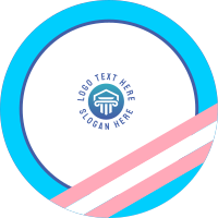 Dynamic Trans Pride LinkedIn profile picture Image Preview