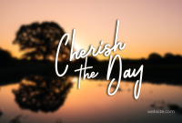 Cherish The Day Pinterest Cover Design