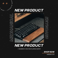 Mechanical Keyboard Instagram Post Design