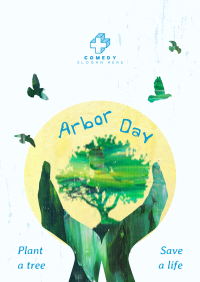 Creative Arbor Day Poster Image Preview