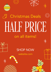 Amazing Christmas Deals Flyer Image Preview