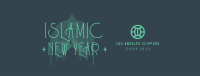 Celebrate Islamic New Year Facebook cover Image Preview