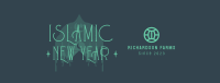 Celebrate Islamic New Year Facebook Cover Image Preview