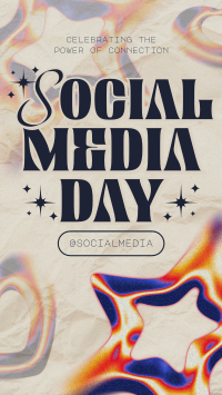 Modern Nostalgia Social Media Day TikTok video Image Preview