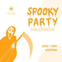 Spooky Party Instagram post Image Preview