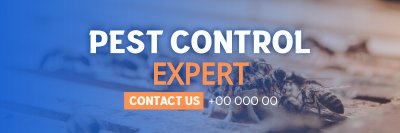 Pest Control Specialist Twitter header (cover) Image Preview