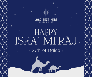 Celebrating Isra' Mi'raj Journey Facebook post Image Preview