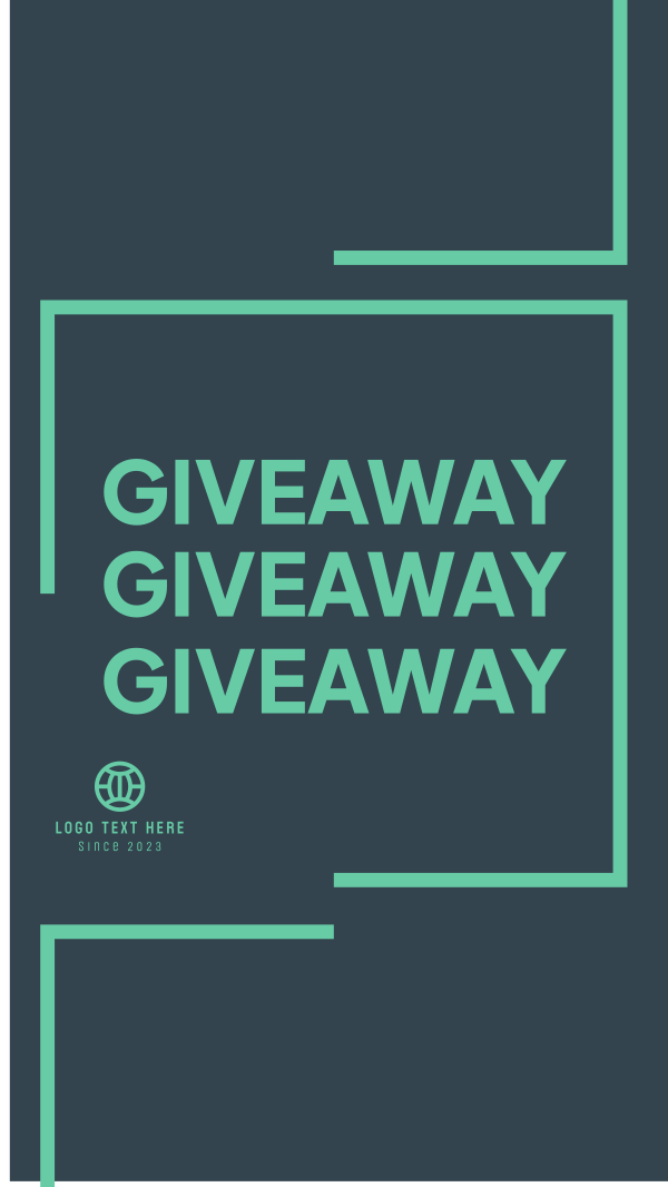 Giveaway Post Instagram Story Design Image Preview