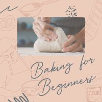 Beginner Baking Class Instagram post Image Preview