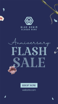 Anniversary Flash Sale Instagram Reel Image Preview