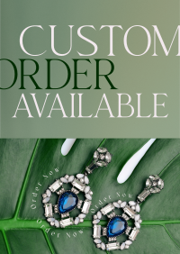 Earthy Custom Jewelry Flyer Design