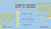 Order Instructions Retro Animation Image Preview