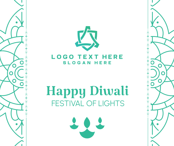 Happy Diwali Day Facebook Post Design Image Preview