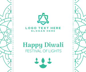 Happy Diwali Day Facebook post Image Preview
