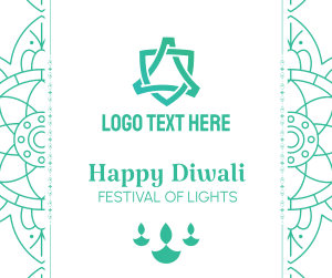 Happy Diwali Day Facebook post
