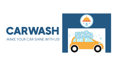 Carwash Service Facebook event cover Image Preview