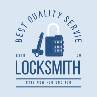 Lock and Key Linkedin Post Design