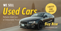 Used Car Sale Facebook ad Image Preview