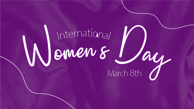 International Women's Day Facebook event cover Image Preview