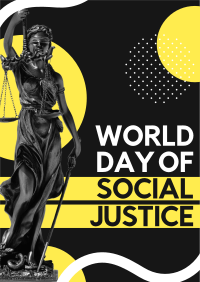 Social Justice World Day Poster Image Preview