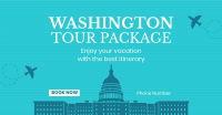 Washington Travel Package Facebook ad Image Preview