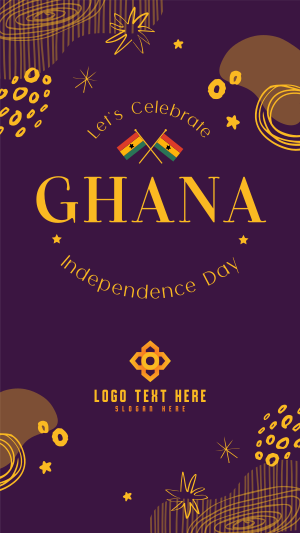 Celebrate Ghana Day Facebook story Image Preview